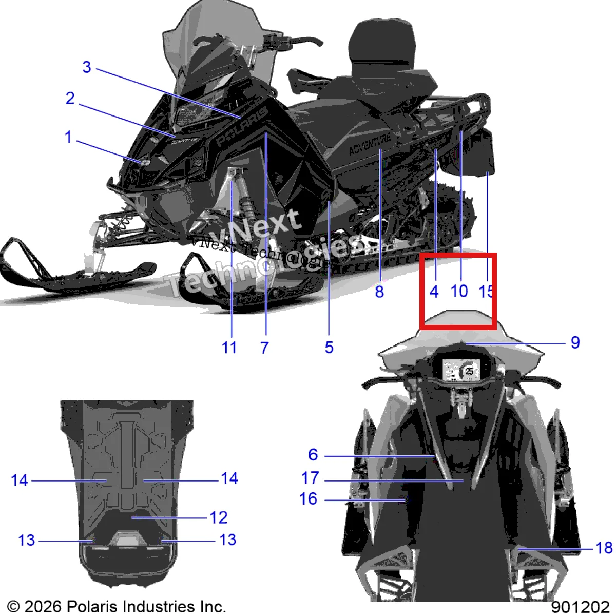 Деталь 2636502 на схеме узла Body, Decal