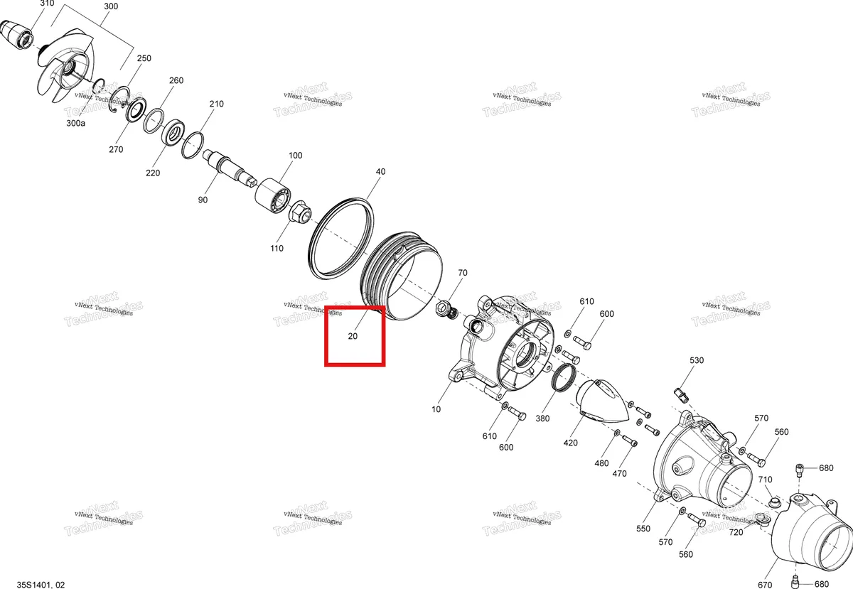 Деталь 267000617 на схеме узла Pump