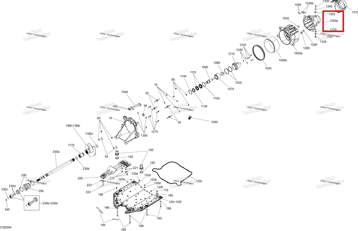 Деталь 267000864 на схеме узла Propulsion