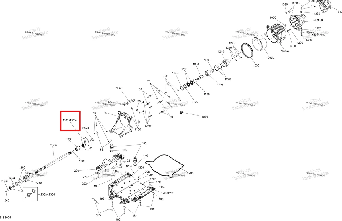Деталь 267001076 на схеме узла Propulsion
