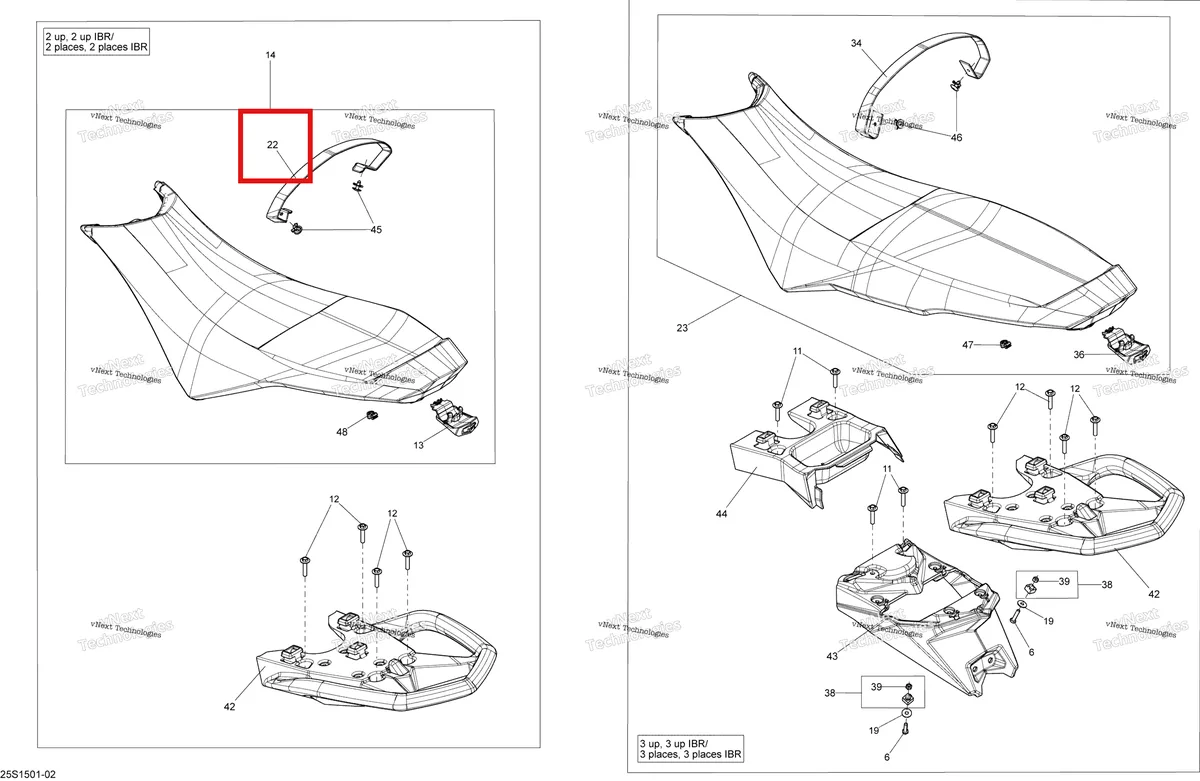 Деталь 269002368 на схеме узла Seat