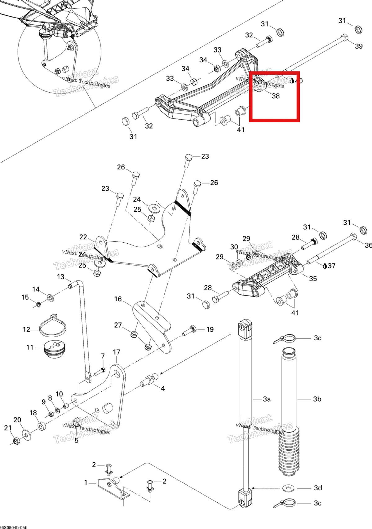 Деталь 269501481 на схеме узла 2009 Sea-Doo RXT 215 Front Storage Compartment 2