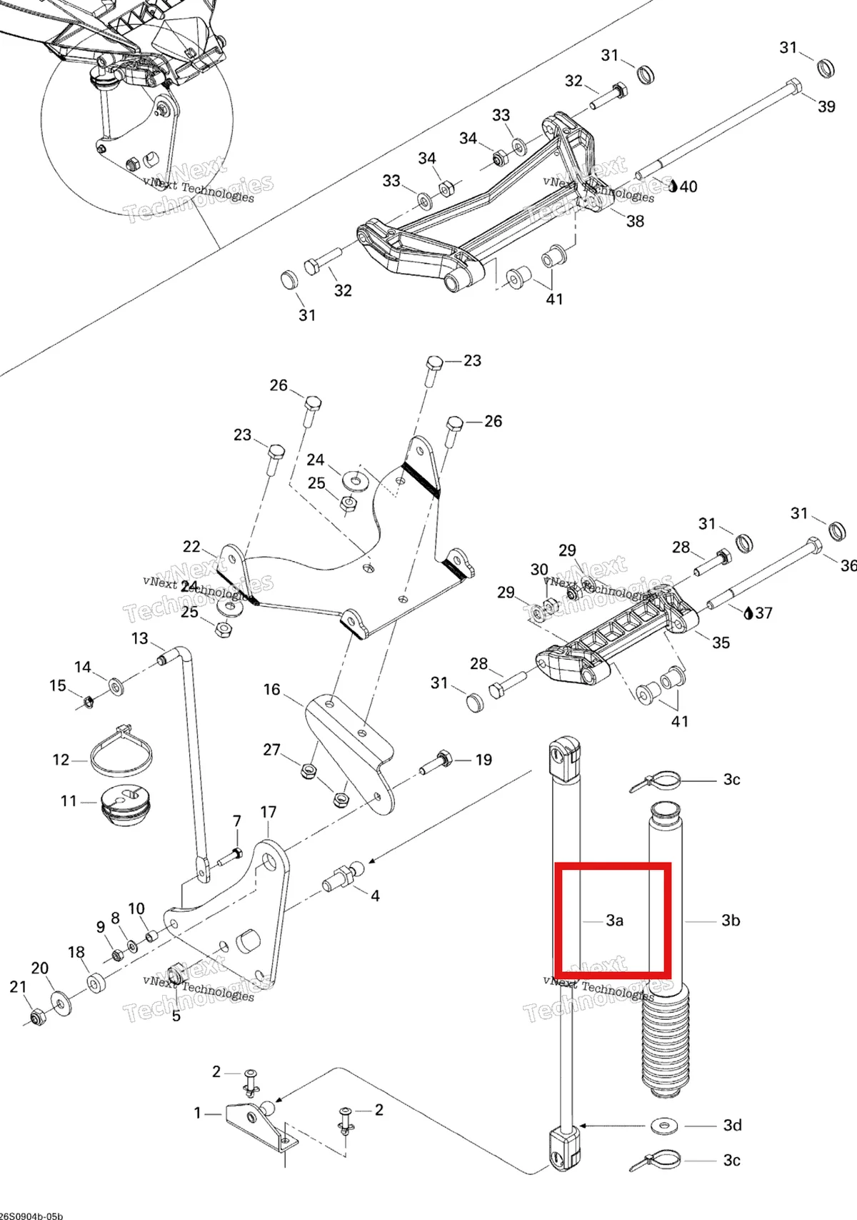 Деталь 269501625 на схеме узла 2009 Sea-Doo RXT 215 Front Storage Compartment 2