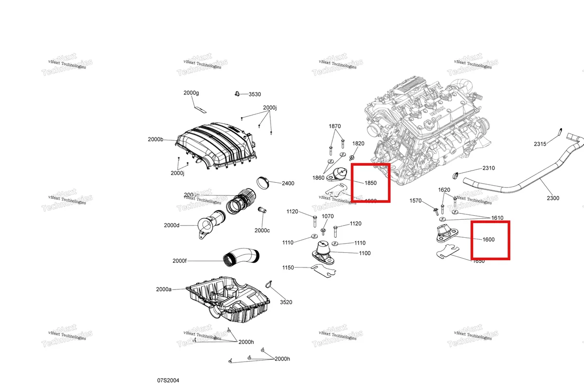 Деталь 270001099 на схеме узла Engine