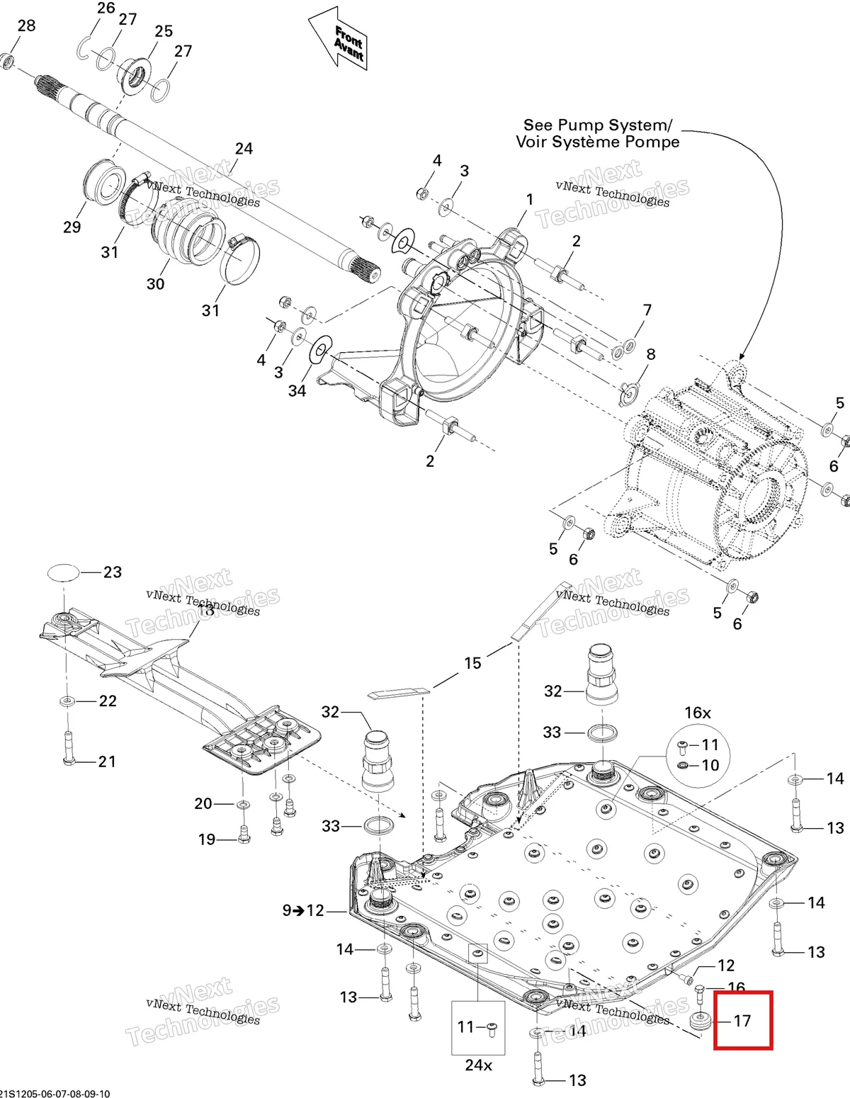 Схема применяемости: Anode Zinc Sea-Doo GTX 215 (2012) (271001487)