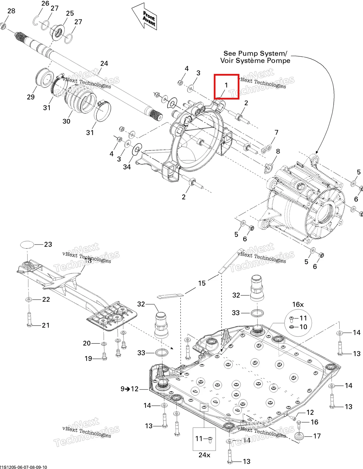 Деталь 271001682 на схеме узла Propulsion