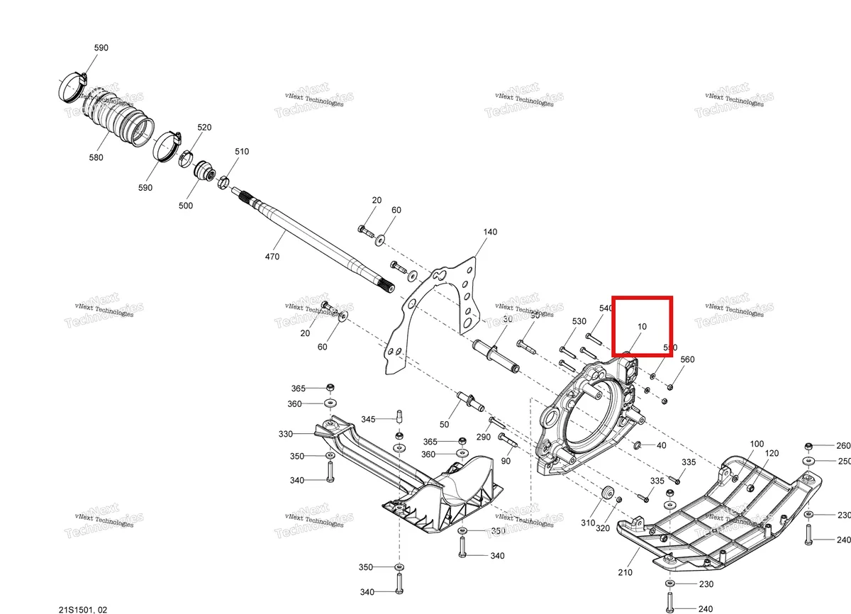 Деталь 271001886 на схеме узла Propulsion