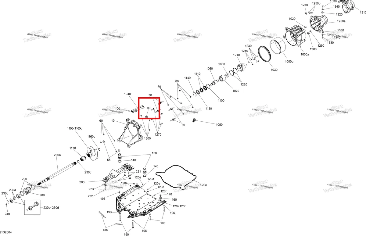 Деталь 271002029 на схеме узла Propulsion