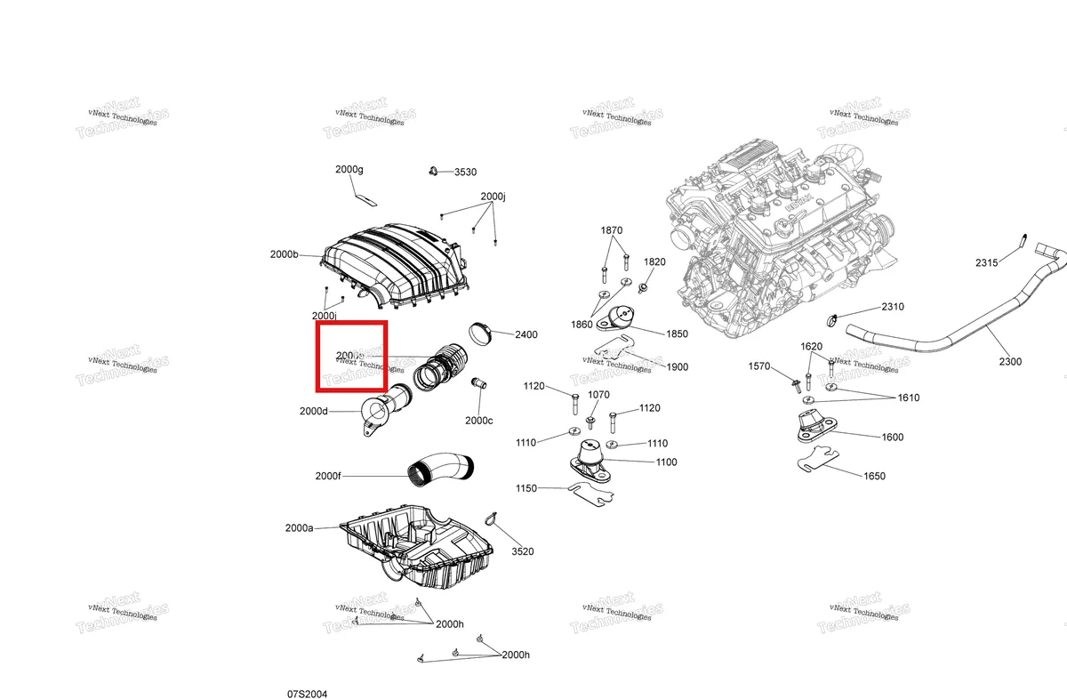Деталь 273000292 на схеме узла Engine