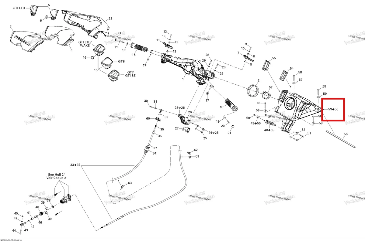 Деталь 277001876 на схеме узла Steering