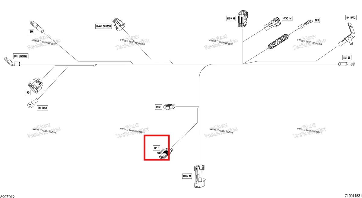Деталь 278001013 (Уплотнение) на схеме узла 2026 Can-Am Defender MAX - HD10 - DPSCAB - 8ATE - Compass Green - 65