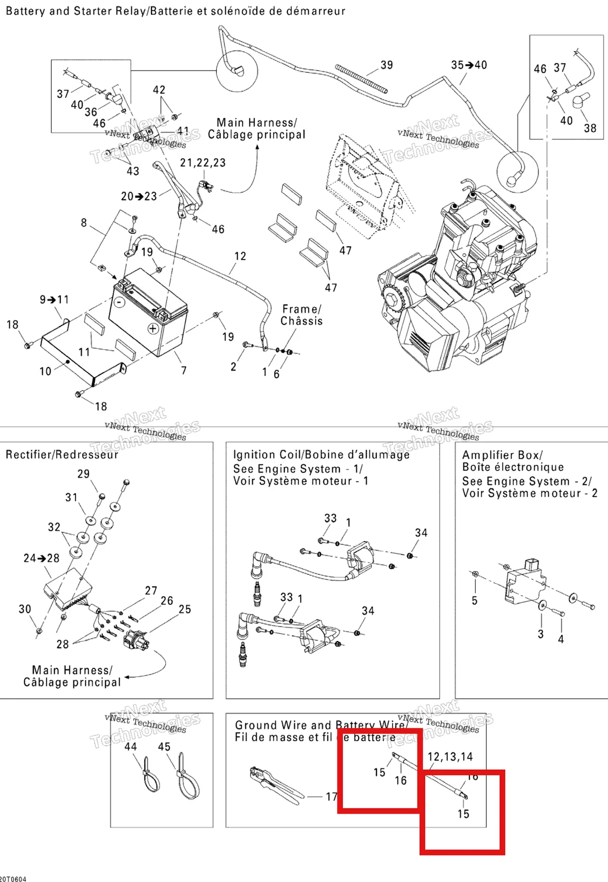 Деталь 278001684 на схеме узла 2006 Can-Am DS 650 X Electrical System