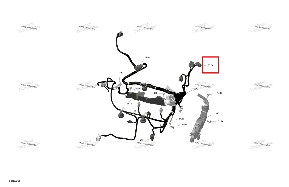 Деталь 278001830 (Деталь Housing Connector, 3 Circuits) на схеме узла 2027 Ski-Doo MXZ - X-RS with Competition package - 850 E-TEC Turbo R - UCVA - Deep Black - 15X137X1.25RSII2P Track - SHOT starter Rotax - Engine Harness And Electronic Module