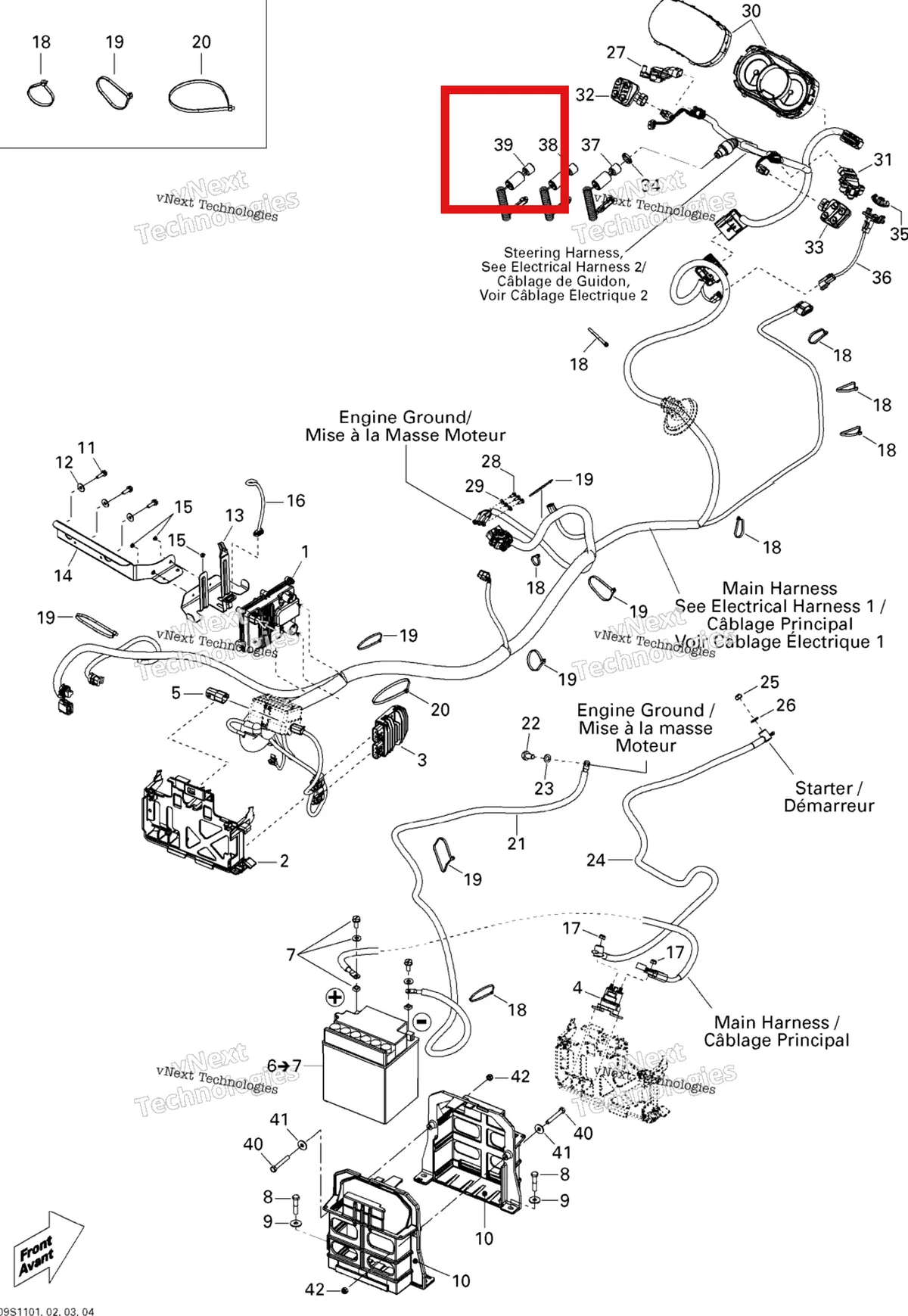 Деталь 278002486 на схеме узла Electrical System