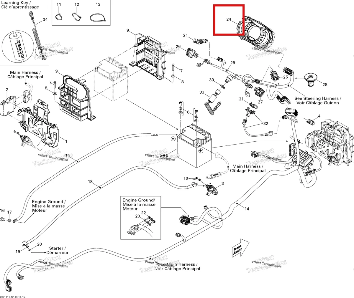 Деталь 278002548 на схеме узла Electrical System