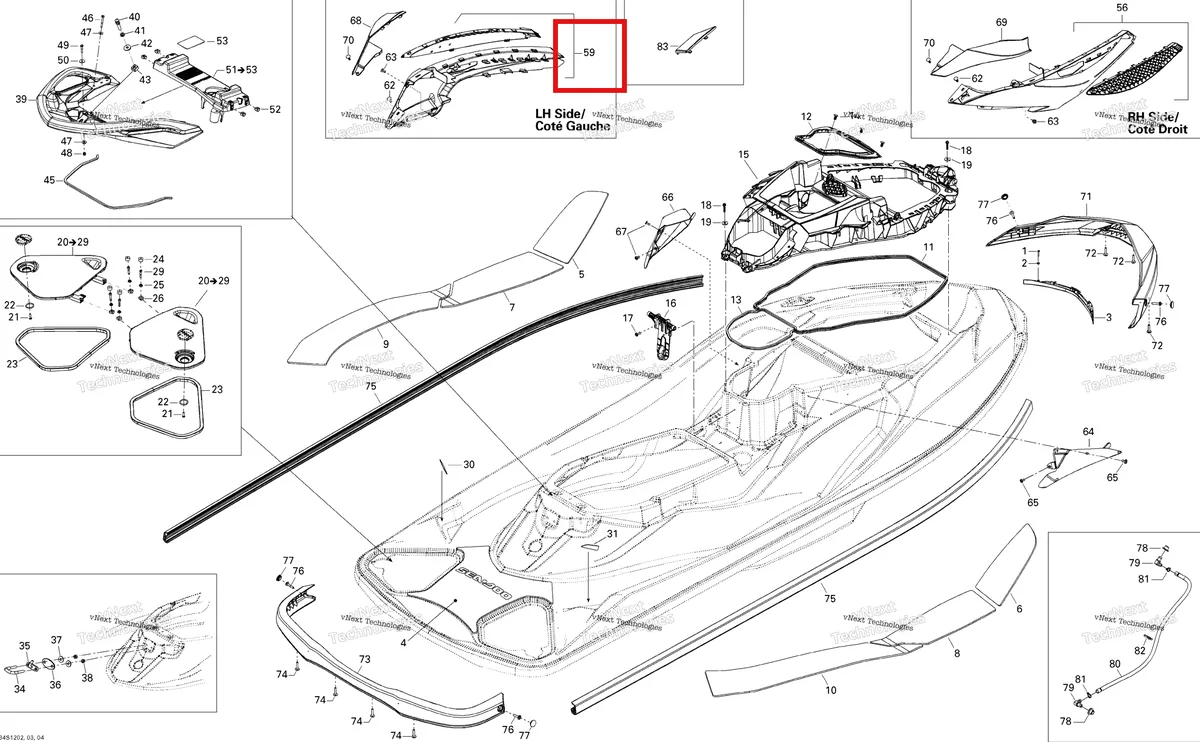 Деталь 291003512 на схеме узла , (17CS) Body