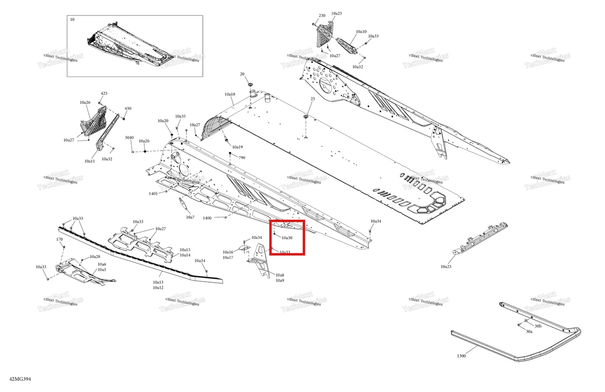 Схема применяемости: Henrob заклёпка Ski-Doo Expedition 850 E-TEC SE (2024) (293150245)