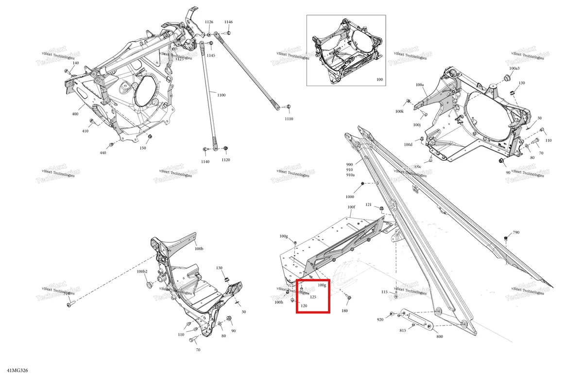 Схема применяемости: Заклёпка Ornit 6,5 × 18.5 Ski-Doo Expedition 850 E-TEC SE (2024) (293150268)