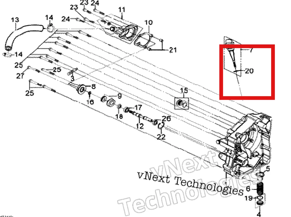 Деталь 293300037 на схеме узла 2026 Can-Am 001- DS 250 Magneto Cover And Water Pump