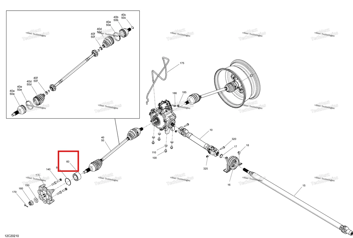Деталь 293350129 на схеме узла 2020 Can-Am Maverick Turbo - STD Front Drive - Common Parts