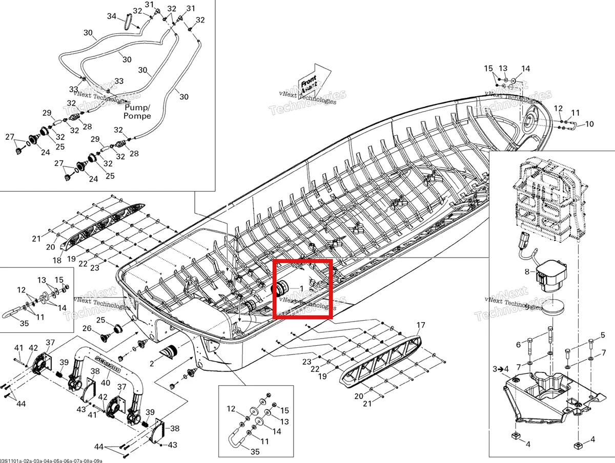 Деталь 293450308 на схеме узла , (17CS) Hull 1