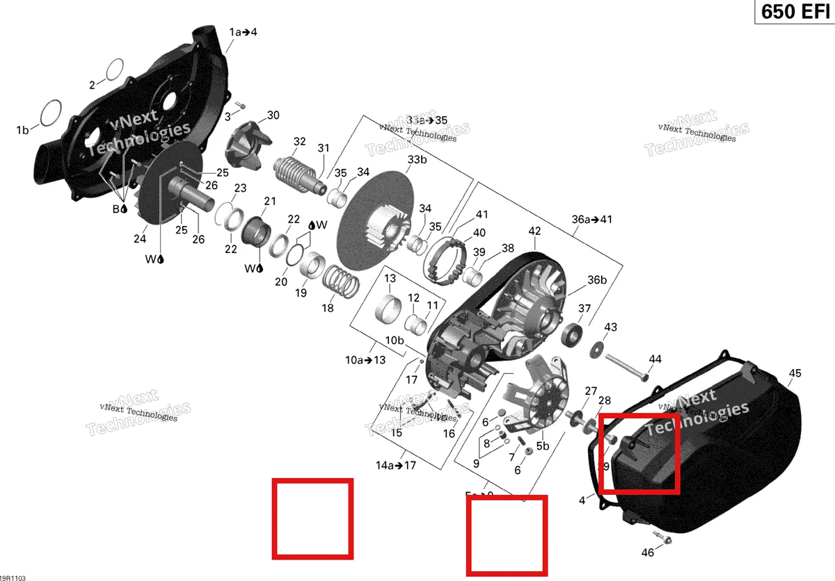 Деталь 293550021 (Деталь Klueber Isoflex Grease, 50 G) на схеме узла 2011 Can-Am Outlander 650 EFI Transmission