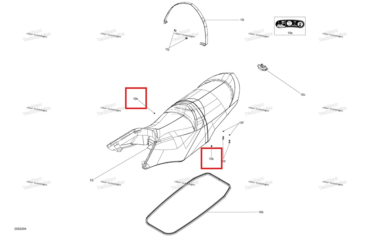 Деталь 293720067 на схеме узла Seat