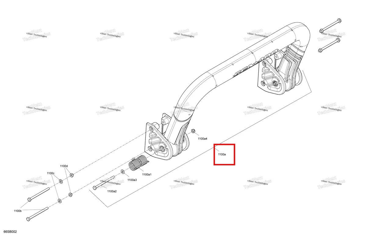 Деталь 295100869 на схеме узла 2022 Sea-Doo WAKE 170 Body - Ladder