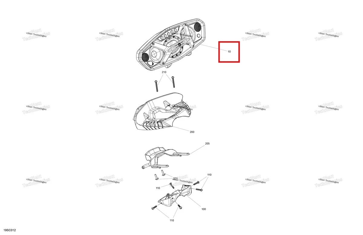Схема применяемости: Audio System Bluetooth комплект Sea-Doo Spark Trixx 2up (2023) (295101042)