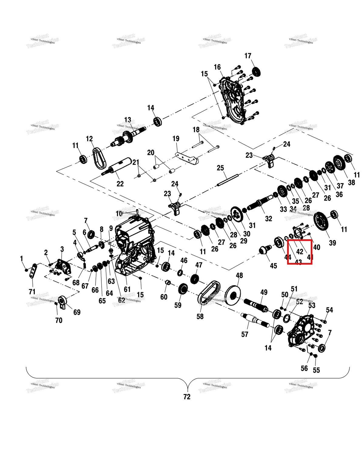 Схема применяемости: Стопорное кольцо Polaris Widetrak LX (2006) (3233106)
