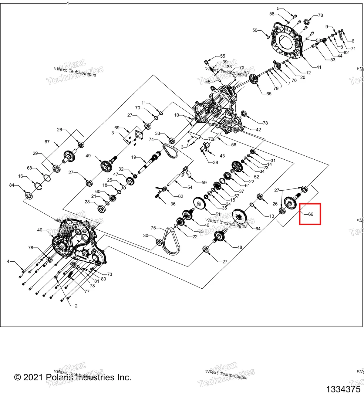 Деталь 3234723 на схеме узла Drive Train, Main Gearcase
