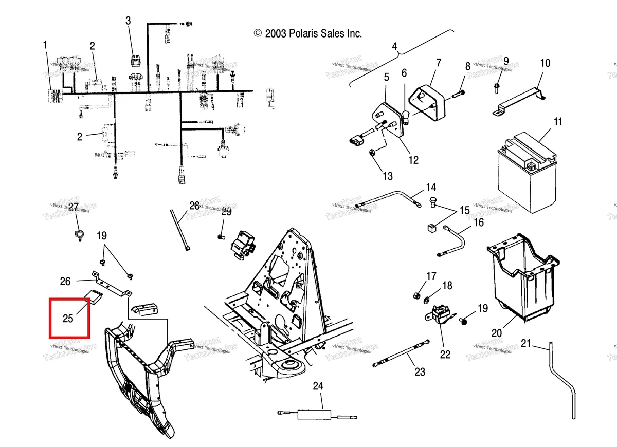 Деталь 4010929 на схеме узла Electrical/Taillight
