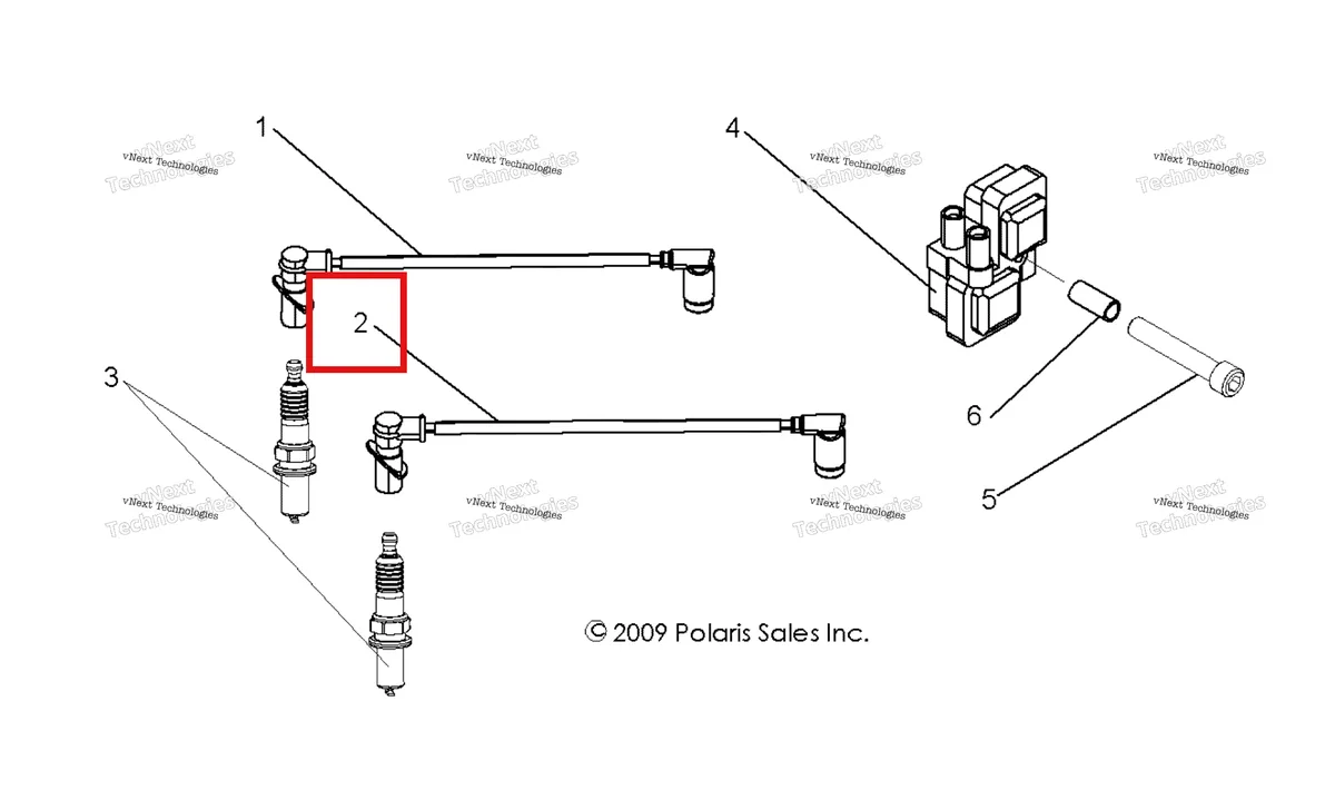 Деталь 4012889 на схеме узла Electrical, Ignition System