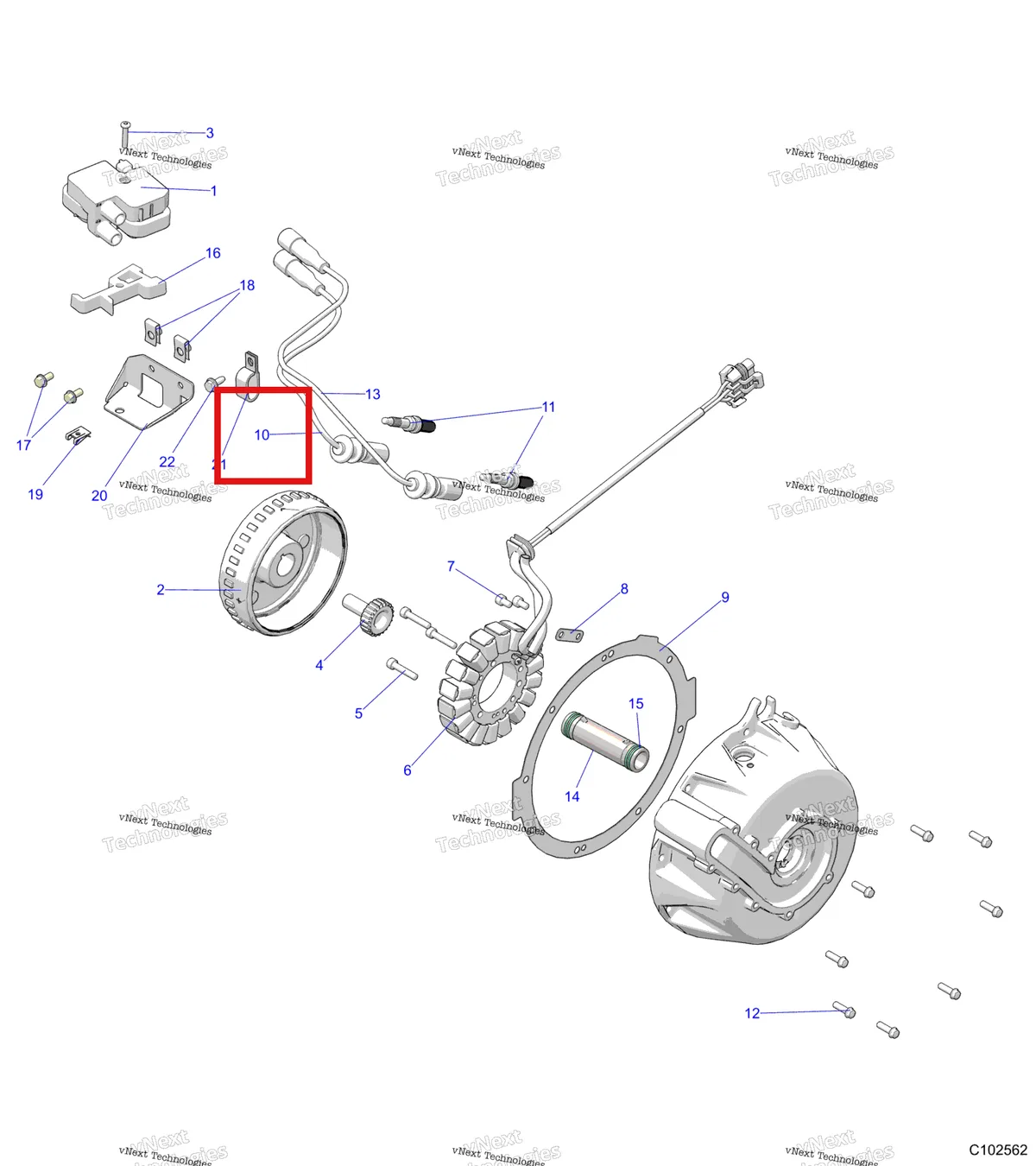 Деталь 4013328 на схеме узла 2026 Polaris SCRAMBLER 850 48