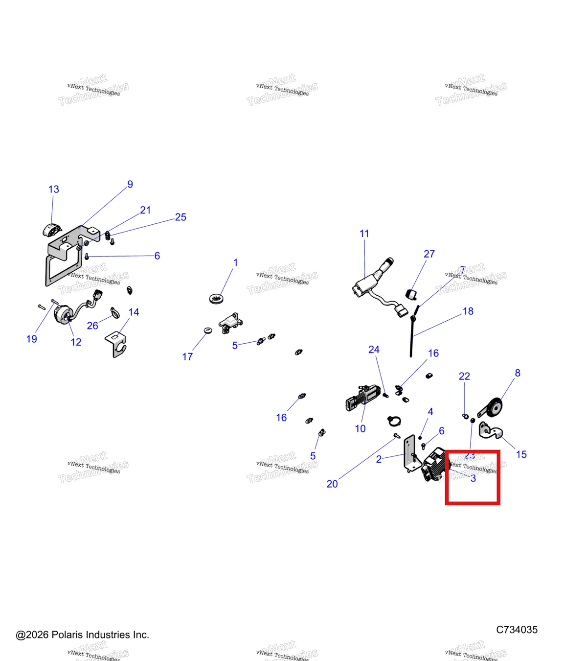 Деталь 4016868 на схеме узла Electrical, Wire Harness Componants And License Plate R27cca5ac8