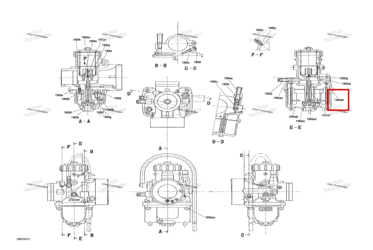 Деталь 404105800 (Крышка) на схеме узла 2020 Ski-Doo SKANDIC WT 550F Engine - System - Carburator