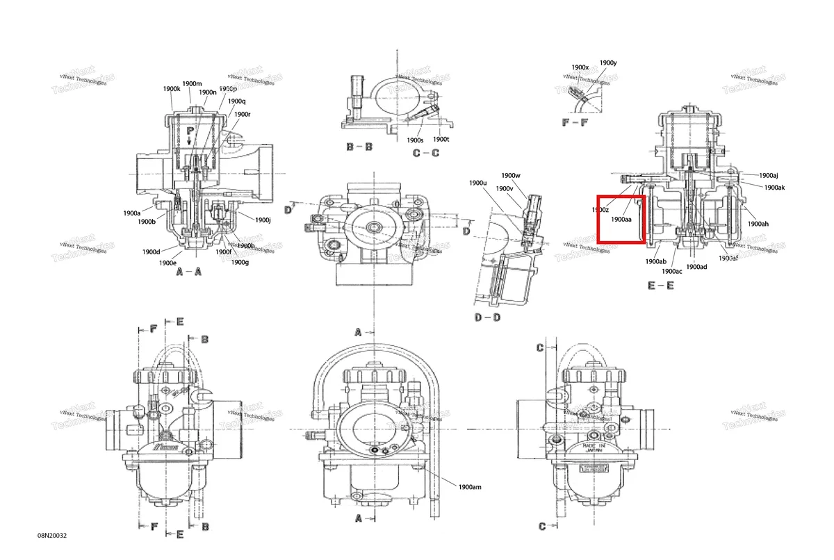 Деталь 404109700 (Деталь Throttle Stop Screw) на схеме узла 2020 Ski-Doo SKANDIC WT 550F Engine - System - Carburator