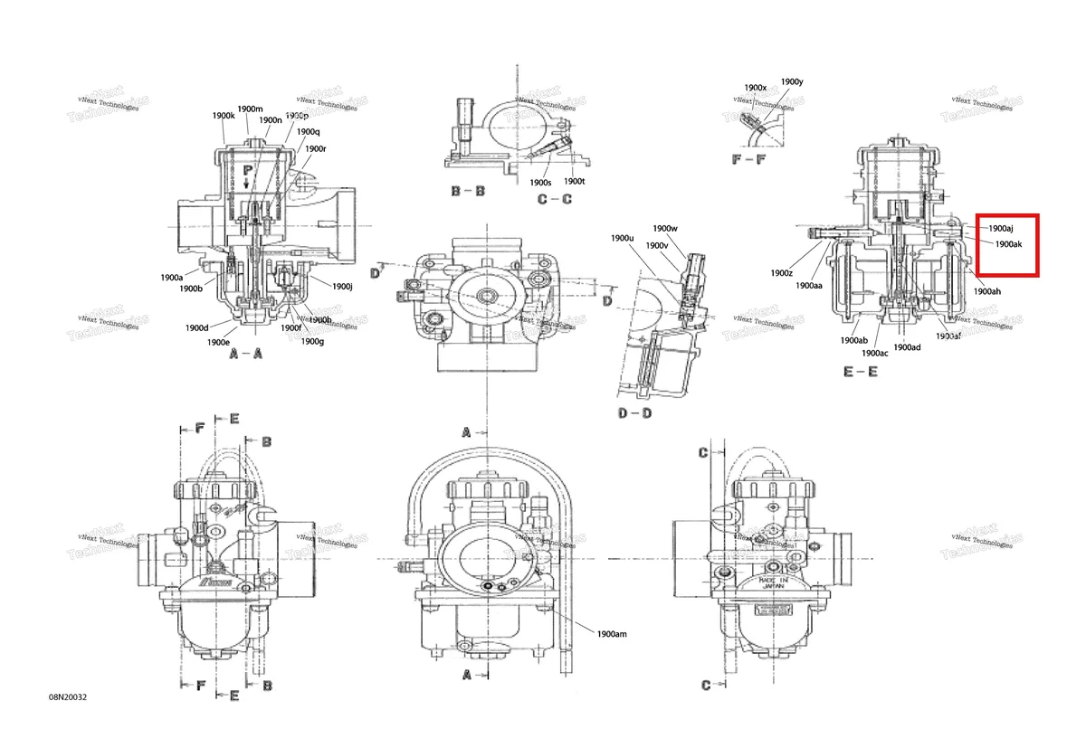 Деталь 404117000 (Уплотнительное кольцо) на схеме узла 2020 Ski-Doo SKANDIC WT 550F Engine - System - Carburator