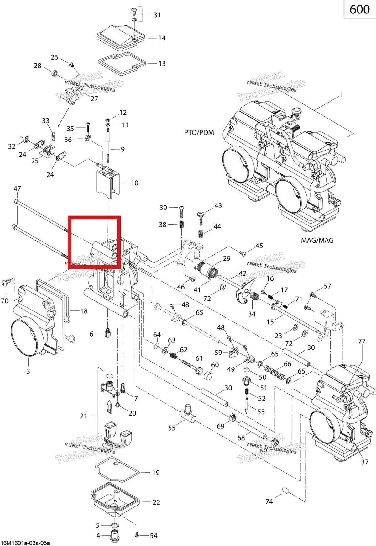 Деталь 404162010 (Пружина) на схеме узла 2019 Ski-Doo MXZ 600 CARB Carburetor - 600 Carb