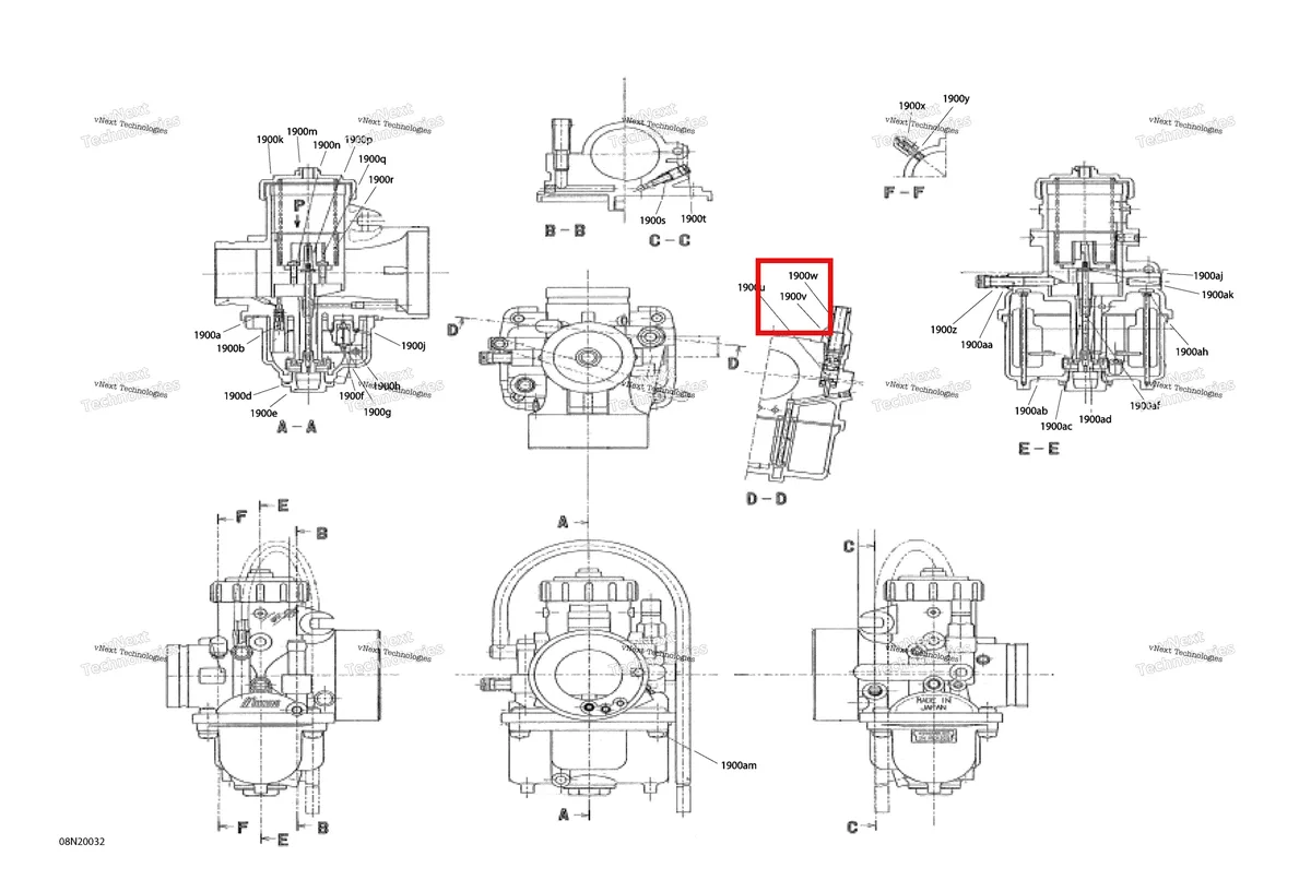 Деталь 404162131 (Деталь Spring. Pto Side) на схеме узла 2020 Ski-Doo SKANDIC WT 550F Engine - System - Carburator