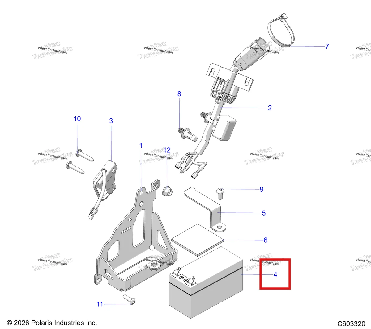 Деталь 4080210 на схеме узла Electrical, Manual Start Power Up S27tfm8m