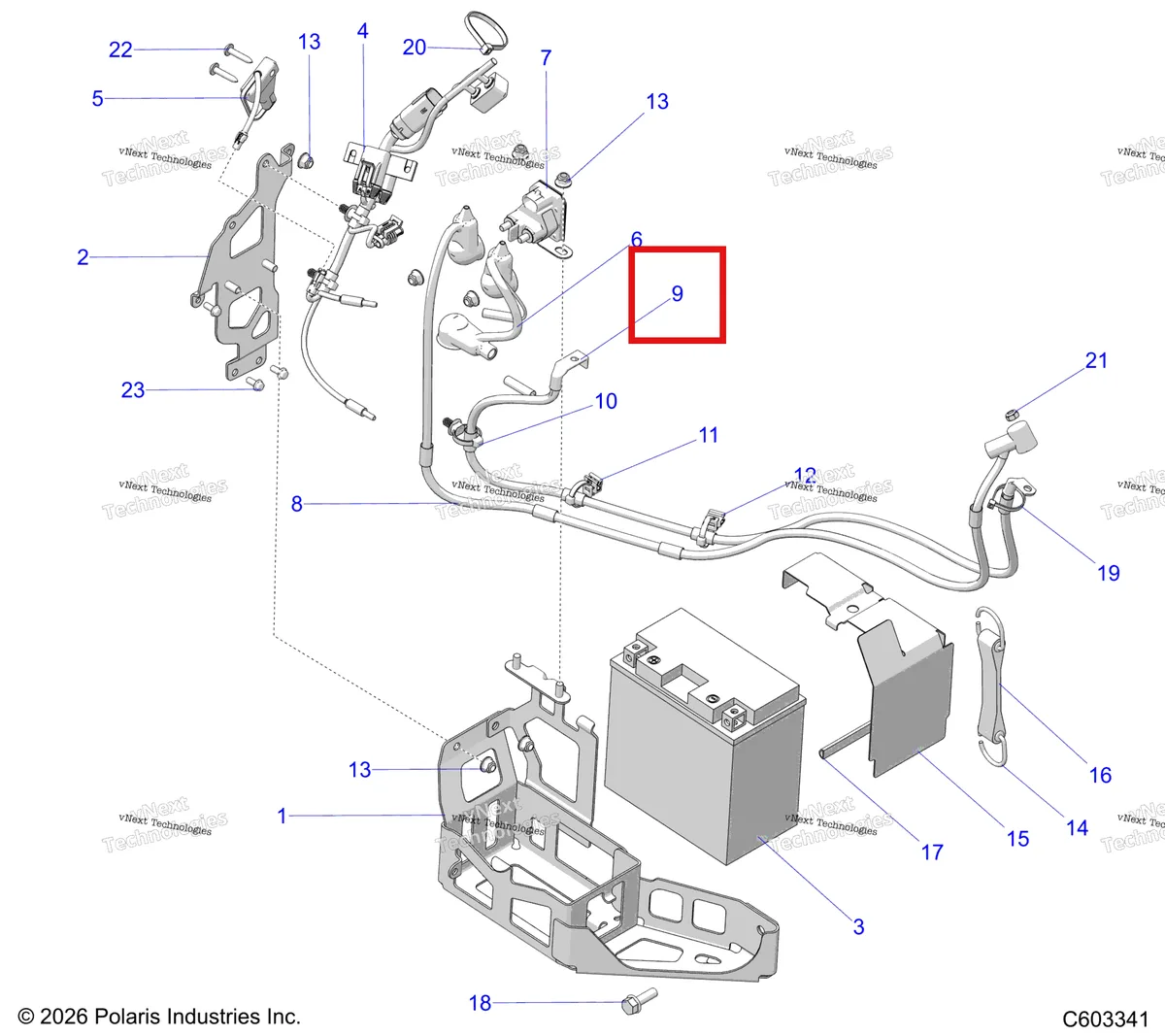 Деталь 4082224 на схеме узла Electrical, Electric Start And Battery S27tfm8m