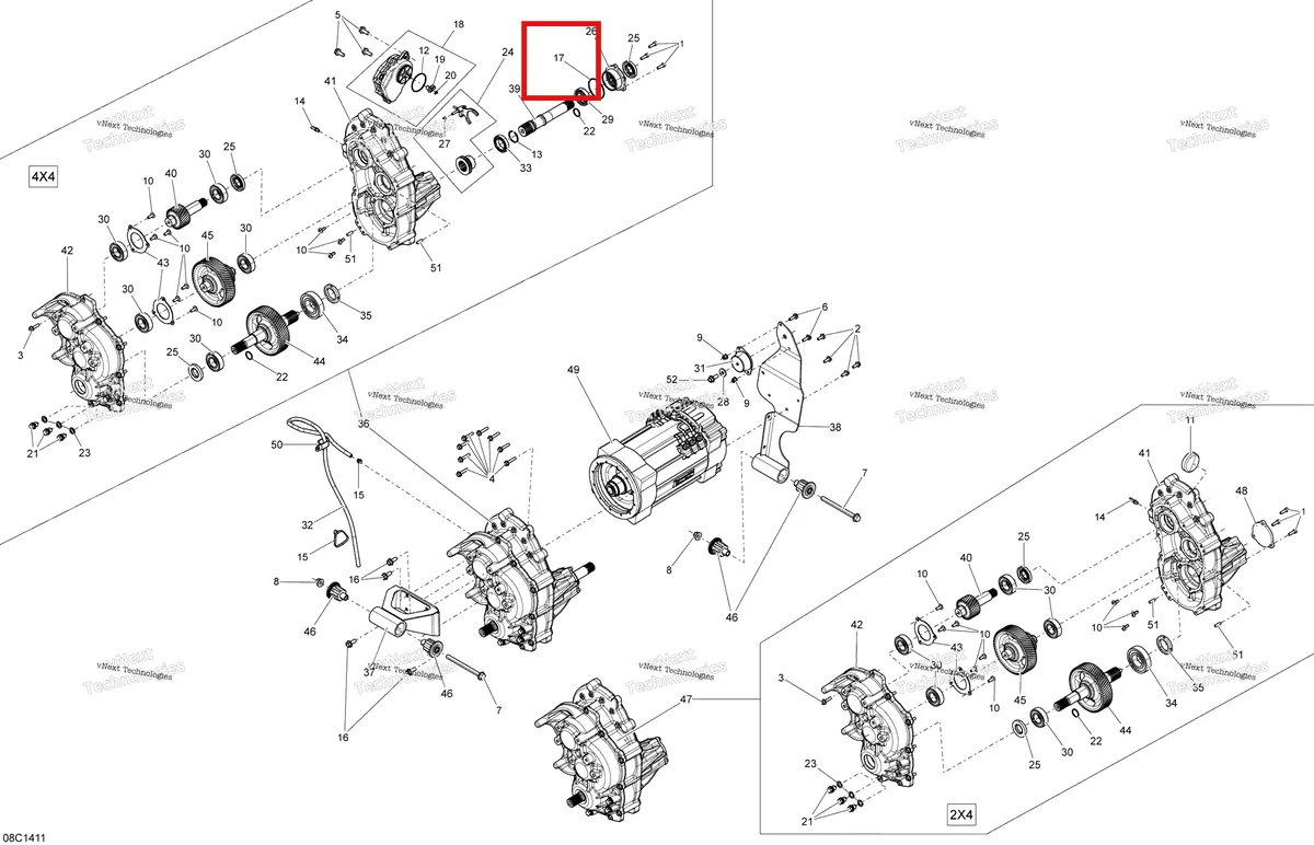 Деталь 414536600 на схеме узла Engine