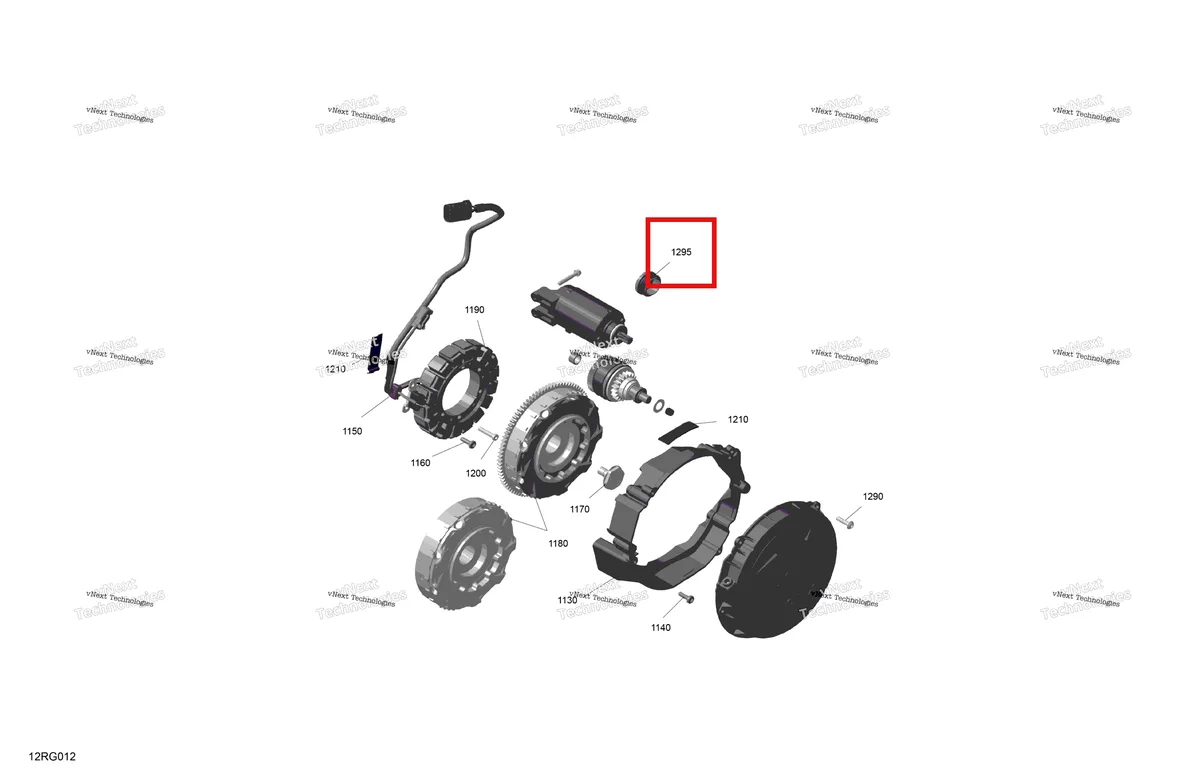Деталь 420201930 на схеме узла 2027 Ski-Doo SUMMIT - Adrenaline - 600RR E -TEC - CEVJ - Northern Lichen - 16X154X2.5PLF Track - SHOT starter Rotax - Magneto And Electric Starter