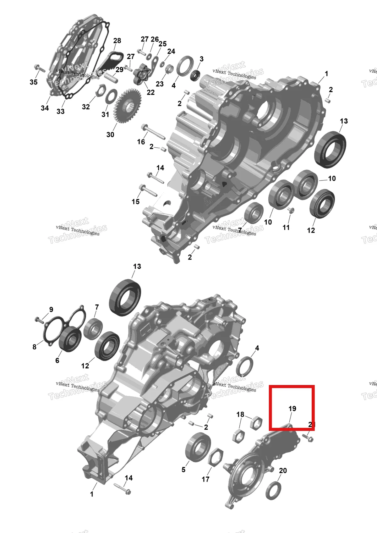 Деталь 420212381 на схеме узла 2026 Can-Am Maverick Max - TURBO RR - XDS STD - 7VTR - Dusty Navy Satin - 64