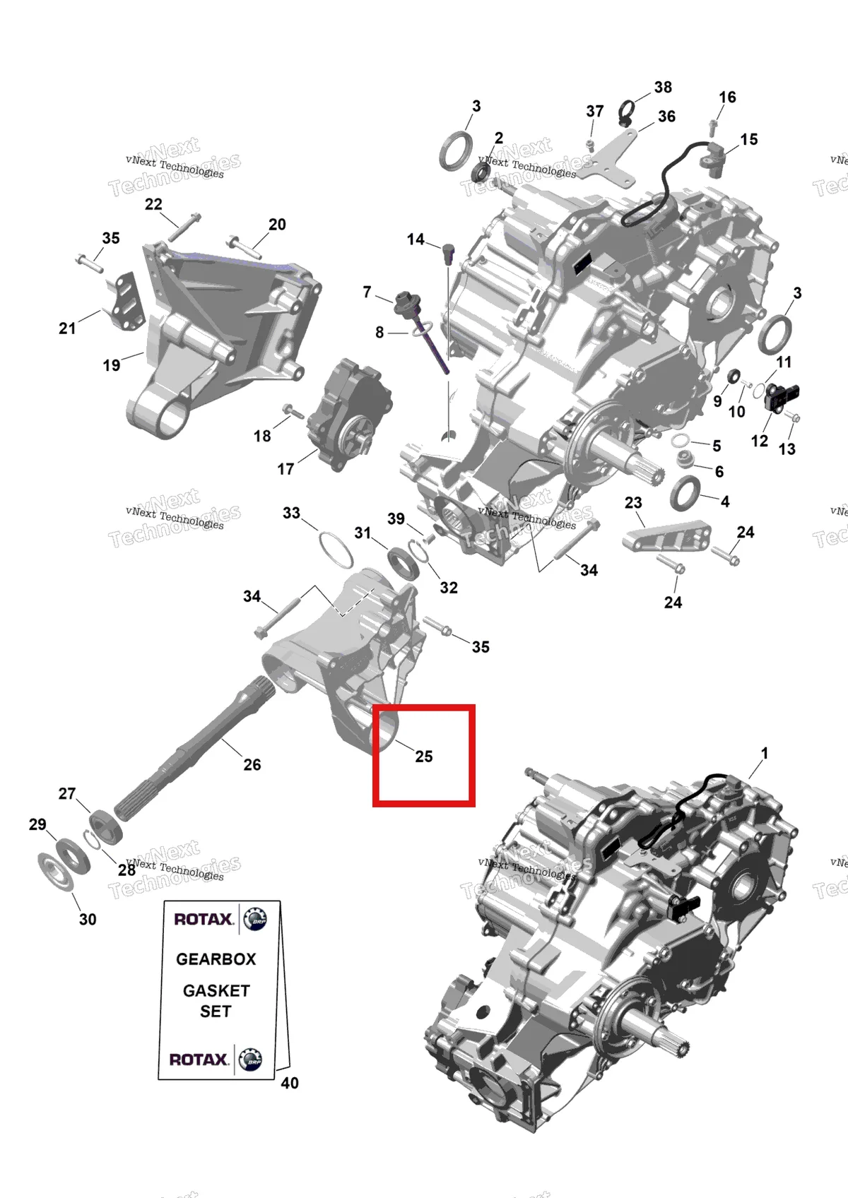 Деталь 420212631 на схеме узла 2026 Can-Am Maverick Max - TURBO RR - XDS STD - 7VTR - Dusty Navy Satin - 64