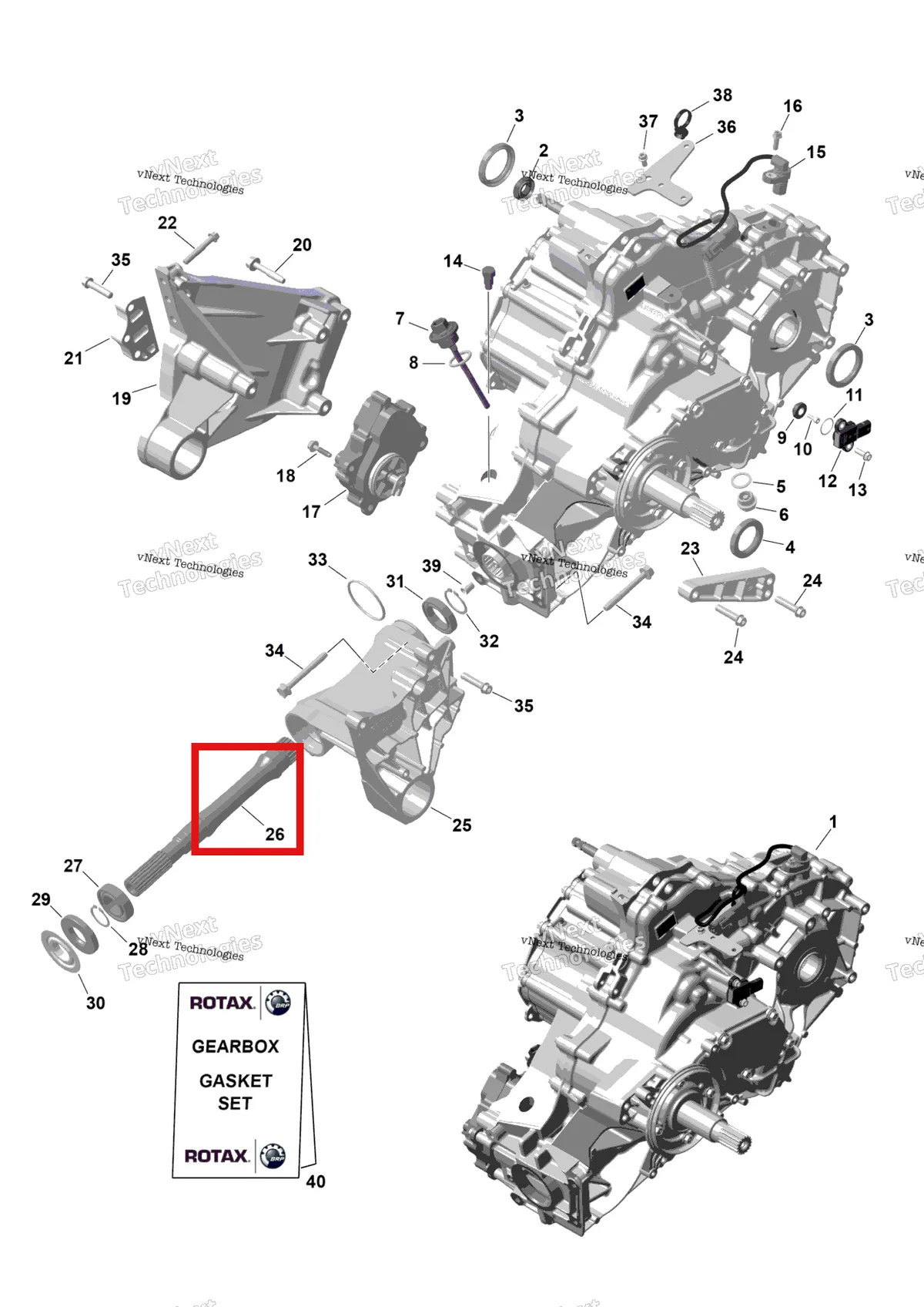 Деталь 420212638 на схеме узла 2026 Can-Am Maverick Max - TURBO - DS - 7WTB - Dusty Navy Satin - 64