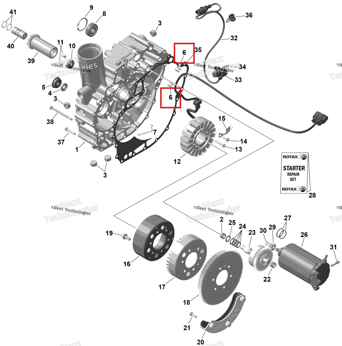 Схема применяемости: Штифт 11.8 X13 Sea-Doo RXP 325 X (2026) (420229155)