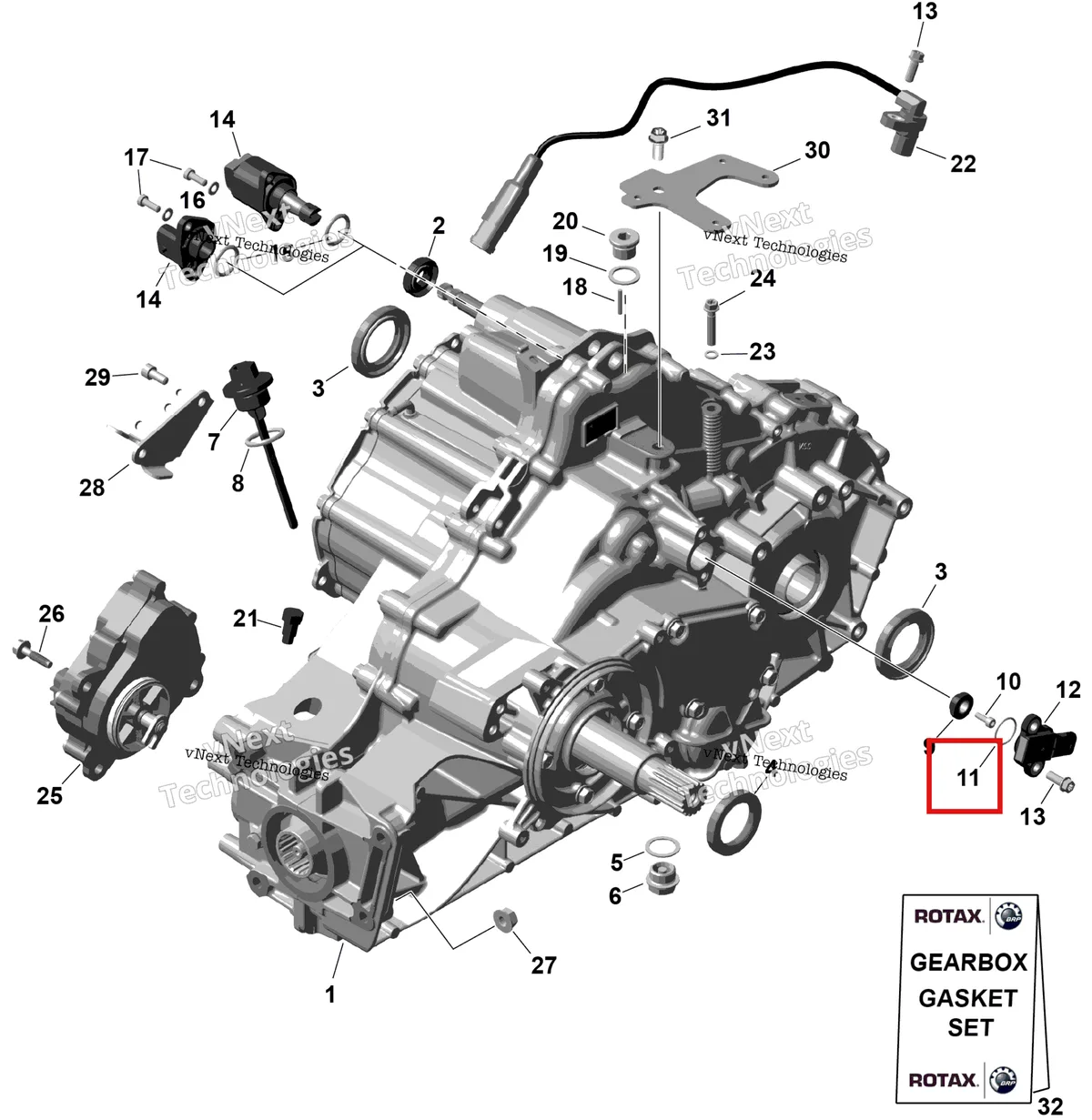Деталь 420230405 на схеме узла 2026 Can-Am Commander - 1000R EFI - DPS - 6PTB - Compass Green - 60