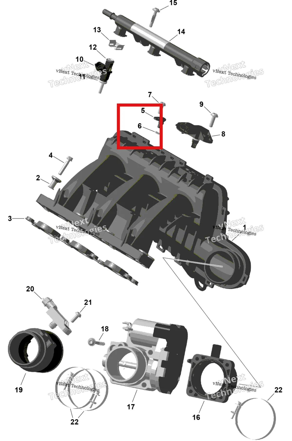 Деталь 420230530 (Уплотнительное кольцо) на схеме узла 2026 Can-Am Maverick Max - TURBO RR - XDS STD - 7VTT - Timeless Black Metallic - 64